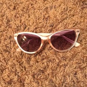 Baby Pink Cat Eye Sunglasses
